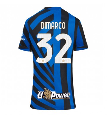 Inter Milan Federico Dimarco #32 Hemmatröja Kvinnor 2024-25 Kortärmad